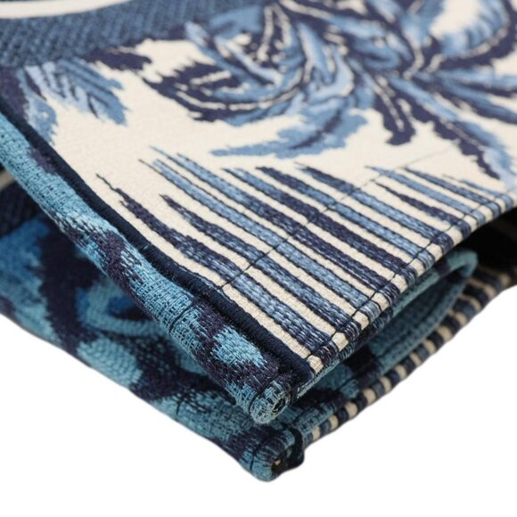 Christian Dior  Book Large Dioriviera Toile De Jouy Tote Bag Blue - Picture 5 of 12